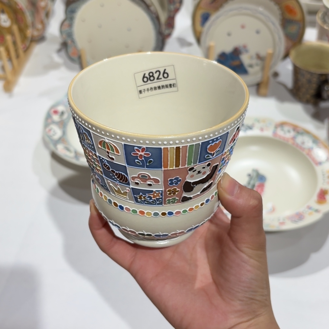 两***柚5960手工制作工艺制作L6826栗子家的手作器皿
