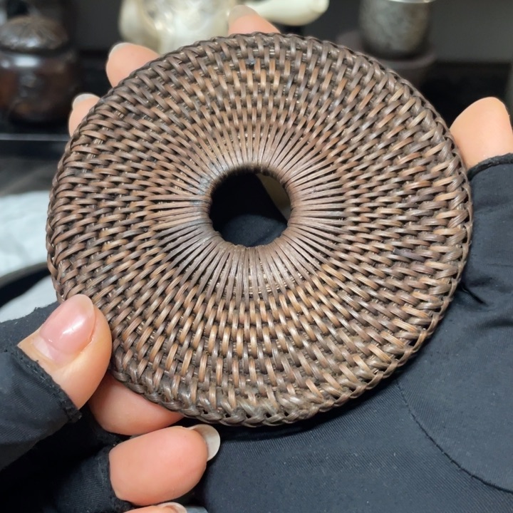 藤中古工艺品摆件