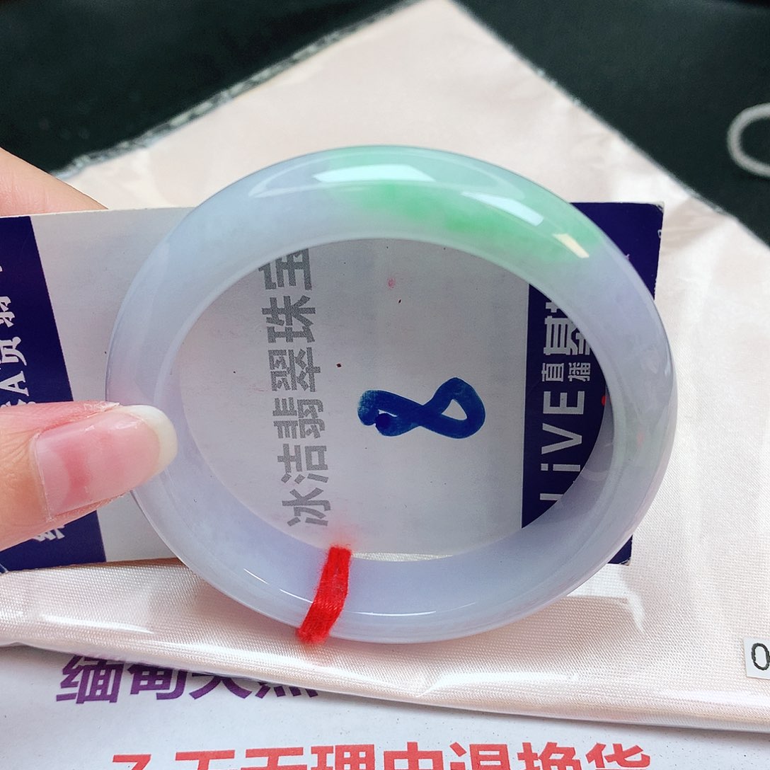 翡翠手镯未镶嵌缅甸天然a货翡翠手镯