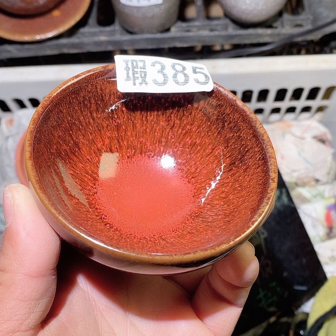 茶盏微瑕建盏主人杯子