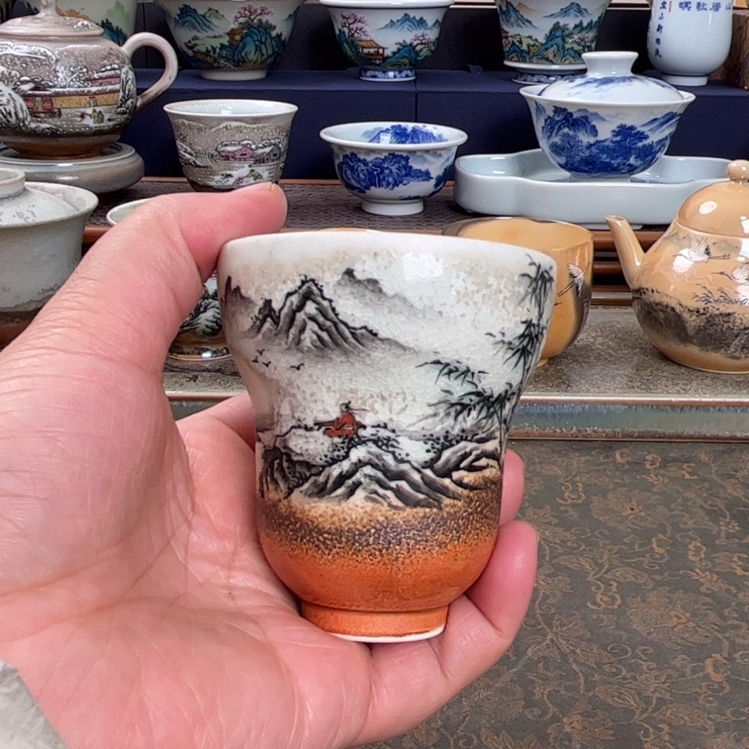 陶杯子我们观山观水观自在