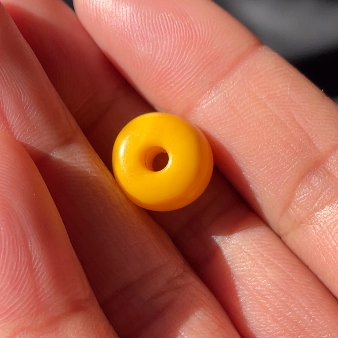 琥珀未镶嵌手链1.2尺寸