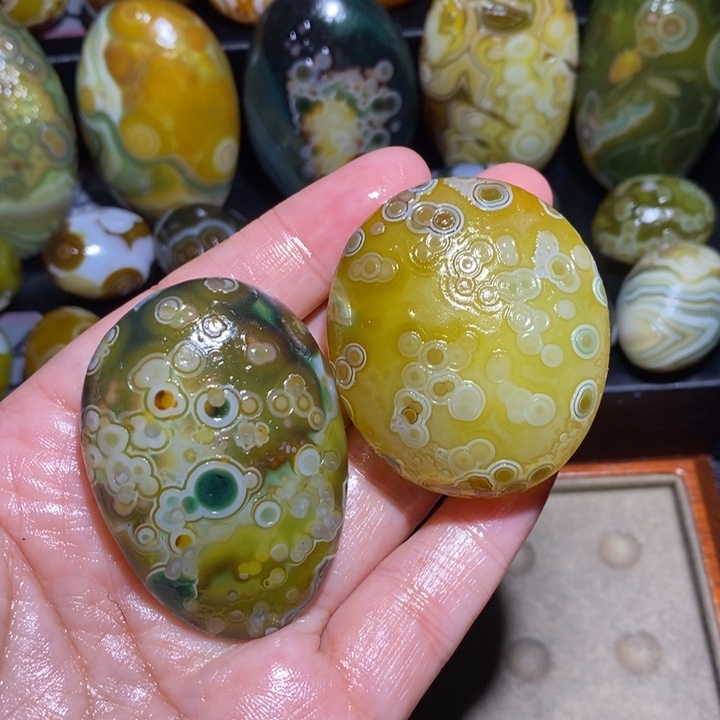 玛瑙/玉髓珠宝半成品未镶嵌金*