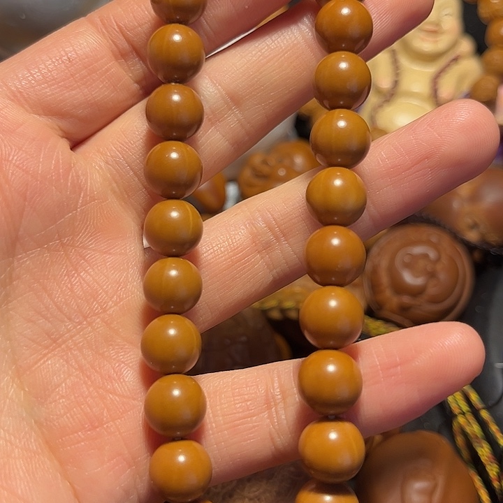 橄榄核手串/手链猴头正圆1.0