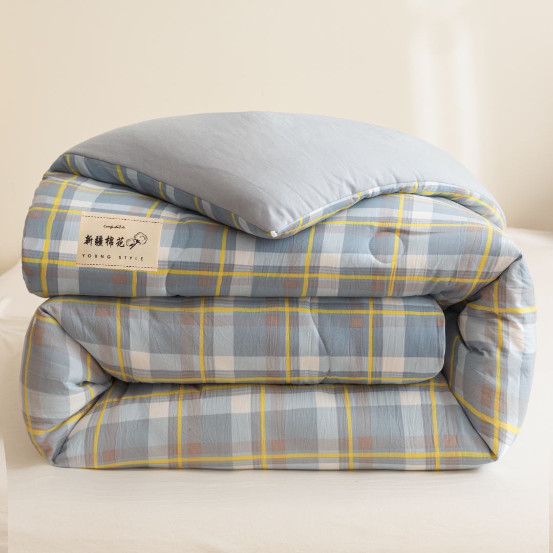 A类新疆棉花加厚保暖冬被学生宿舍被子被芯单双人宿舍被褥