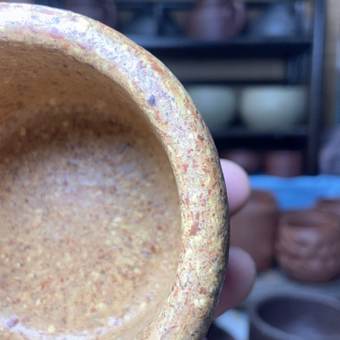 茶杯紫砂D****5微瑕主人杯