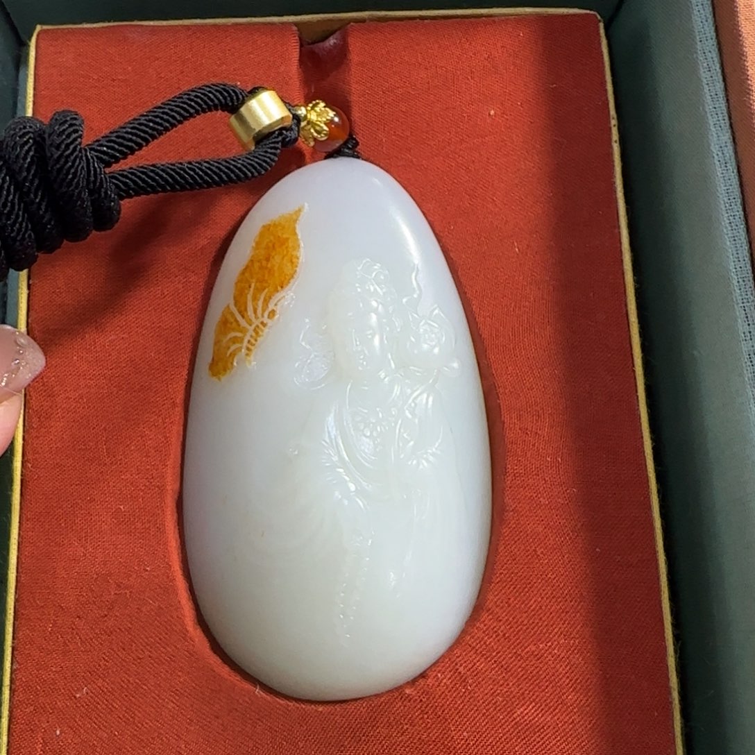 和田玉挂件未镶嵌