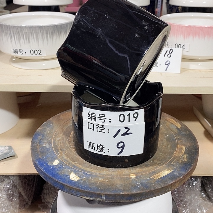 红陶微瑕花盆-019-2个