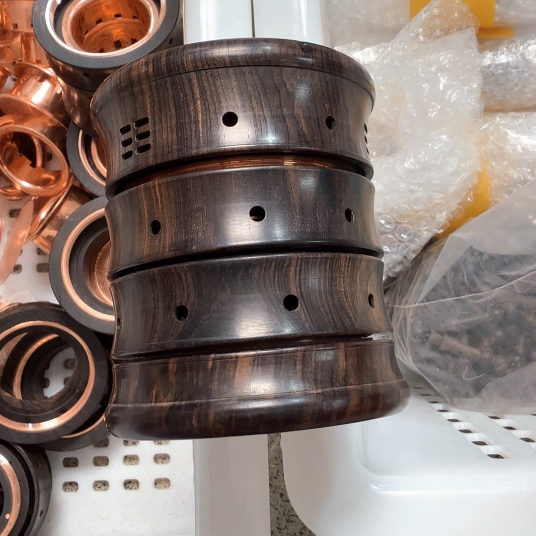 紫光檀放松工具大号大瑕疵款裂