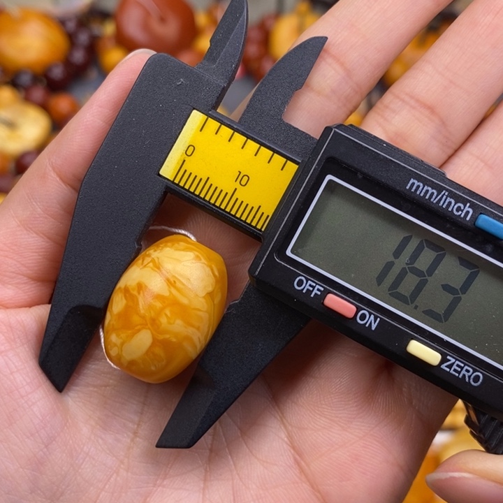 蜜蜡未镶嵌裸石蜜蜡M