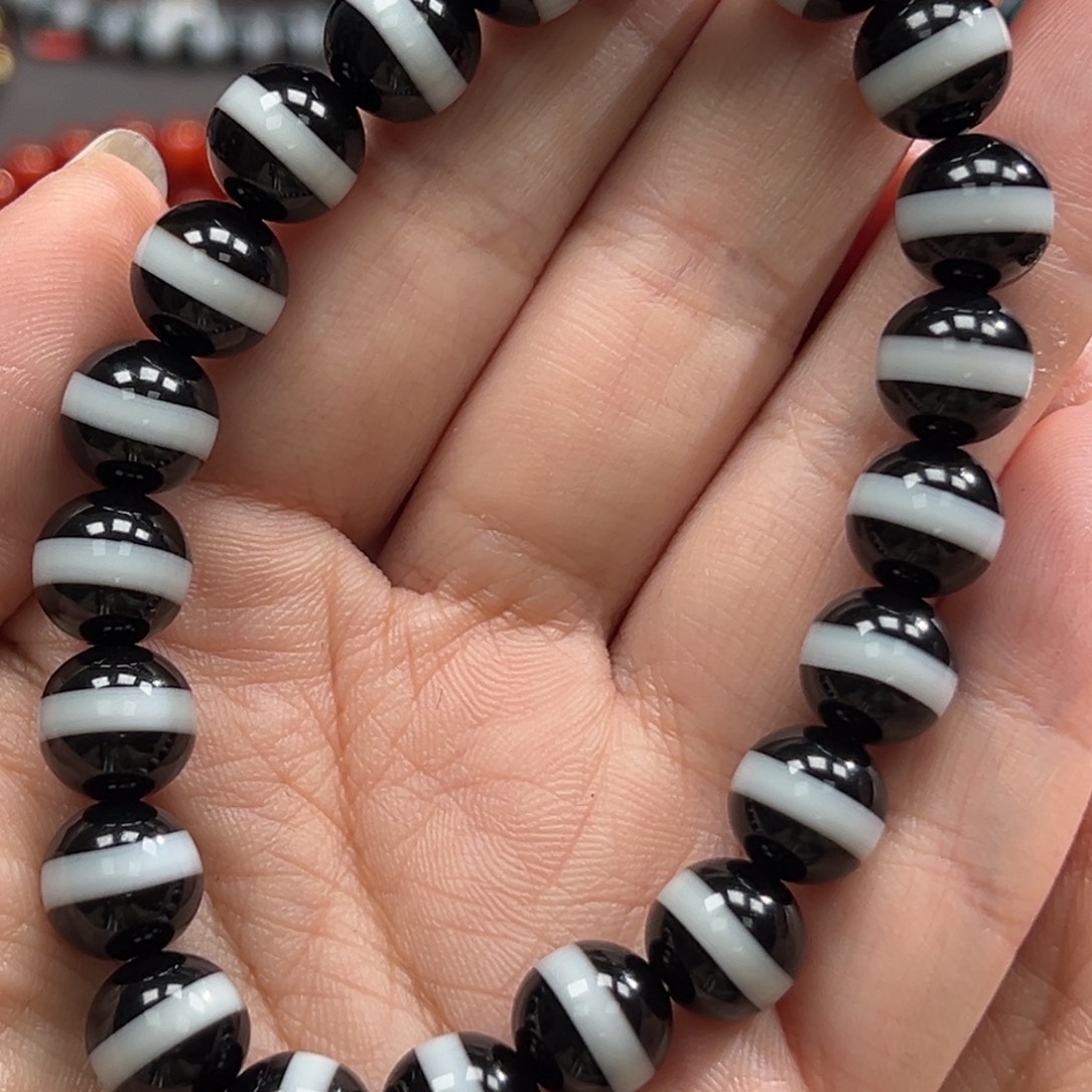 香***哥玛瑙/玉髓未镶嵌手链