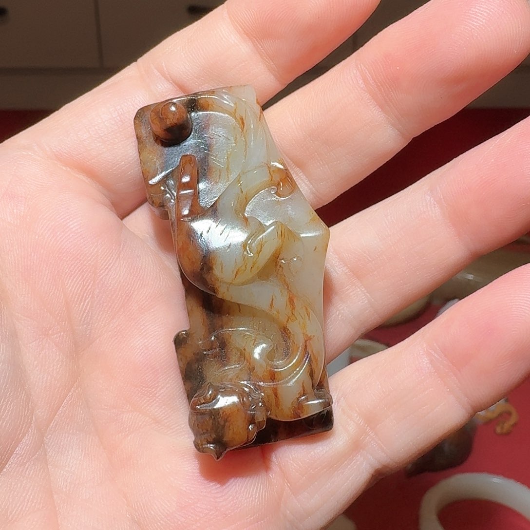 和田玉挂件未镶嵌