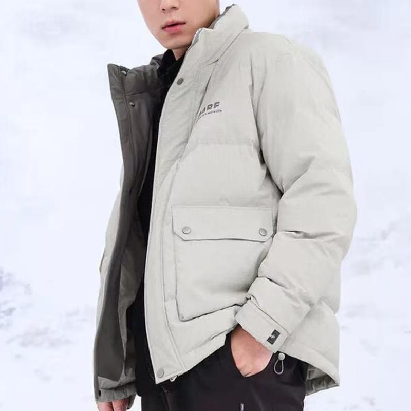 HY003剪标90白鹅绒立领舒适年轻时尚简悦鹅绒羽绒服