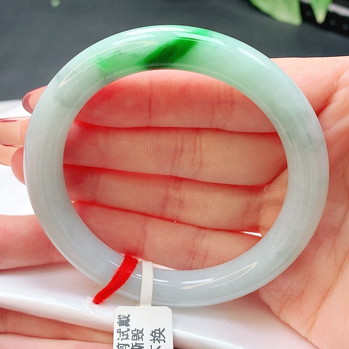 翡翠手镯未镶嵌路*56圆条