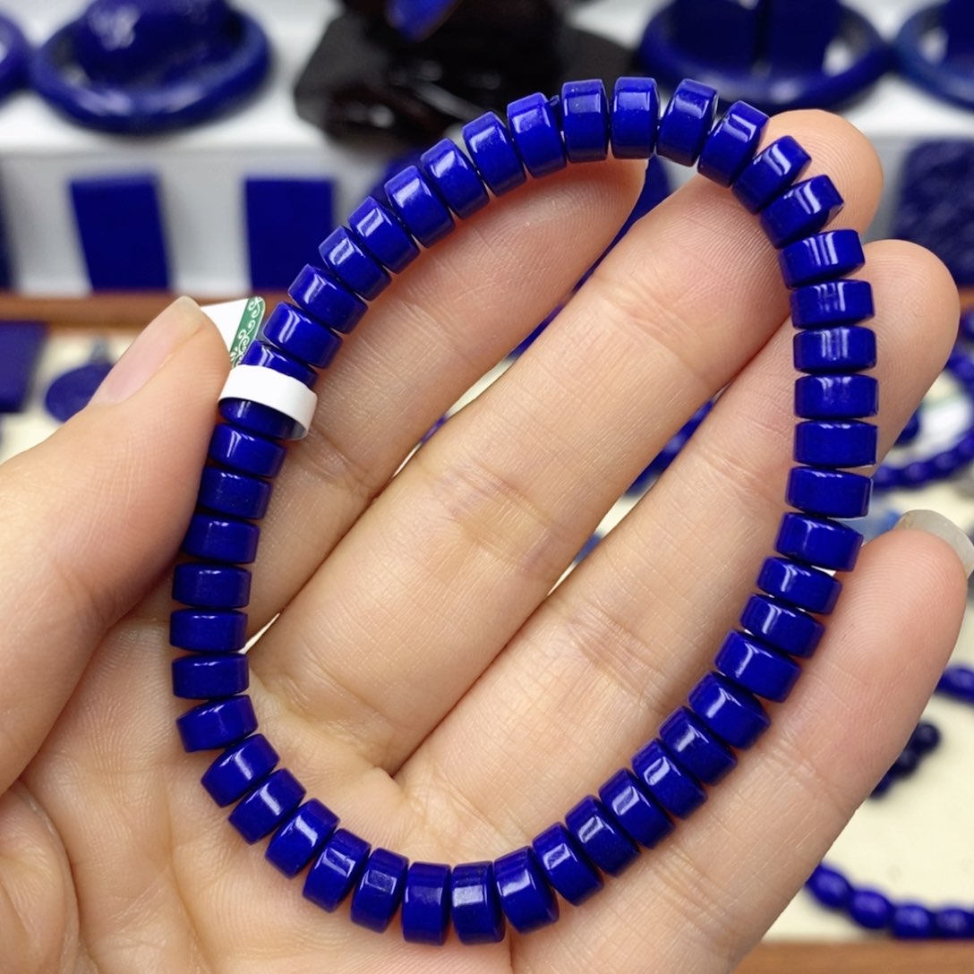 青金石手链未镶嵌