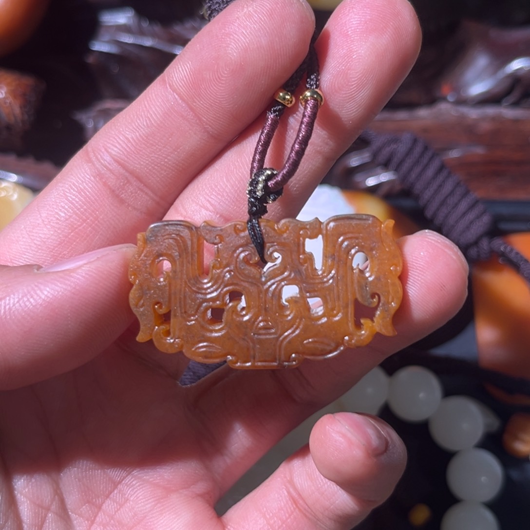 和田玉挂件未镶嵌