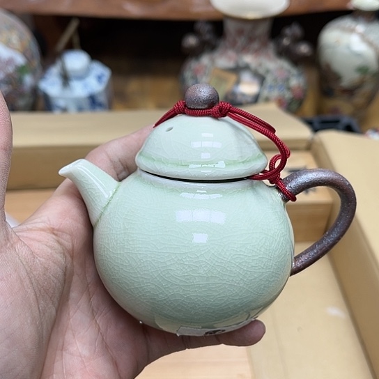 瓷片摆件工艺品瓷器摆件777 