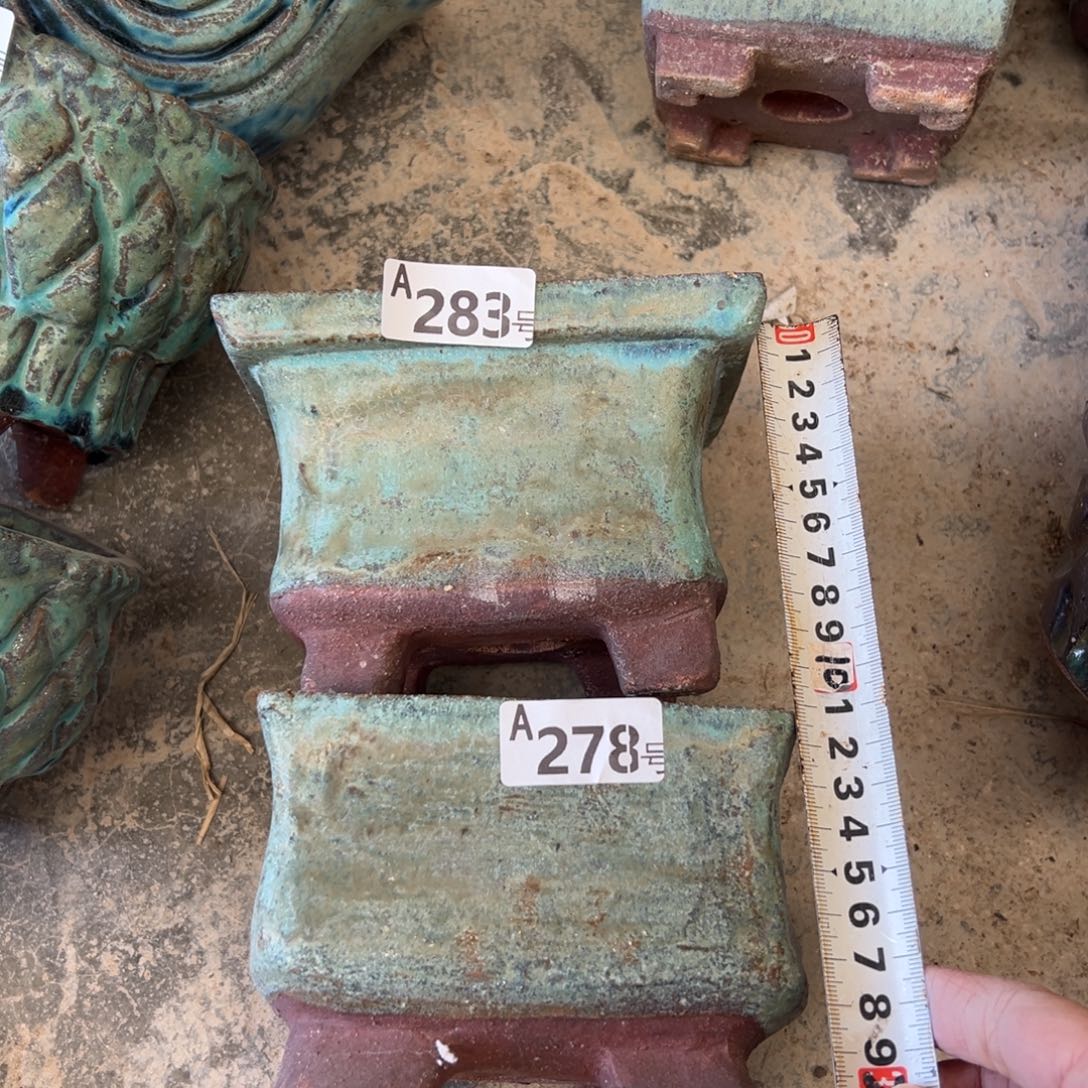 陶瓷尚雅陶坊多肉花盆口10-12清货