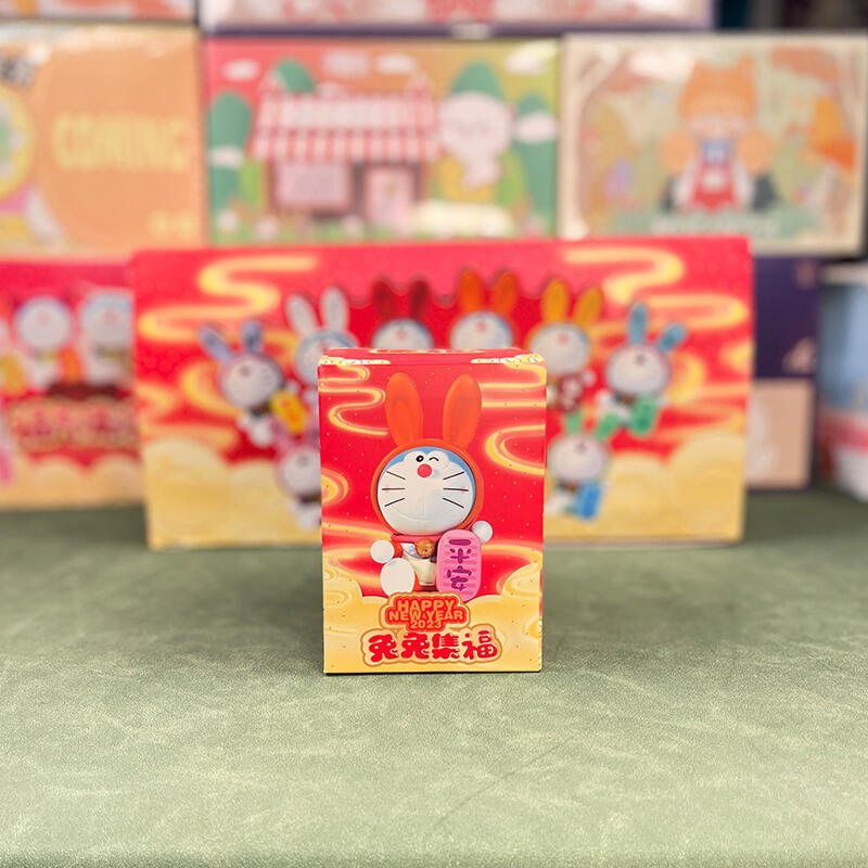 老粉【福气满满盲盒系列】 可爱摆件车挂潮玩盲盒
