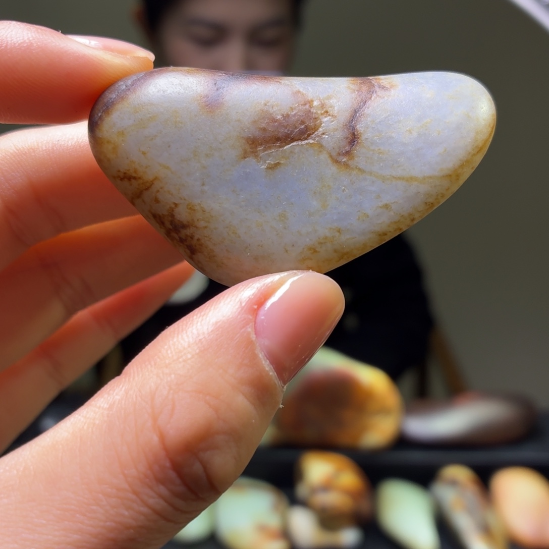 和田玉未镶嵌挂件95g