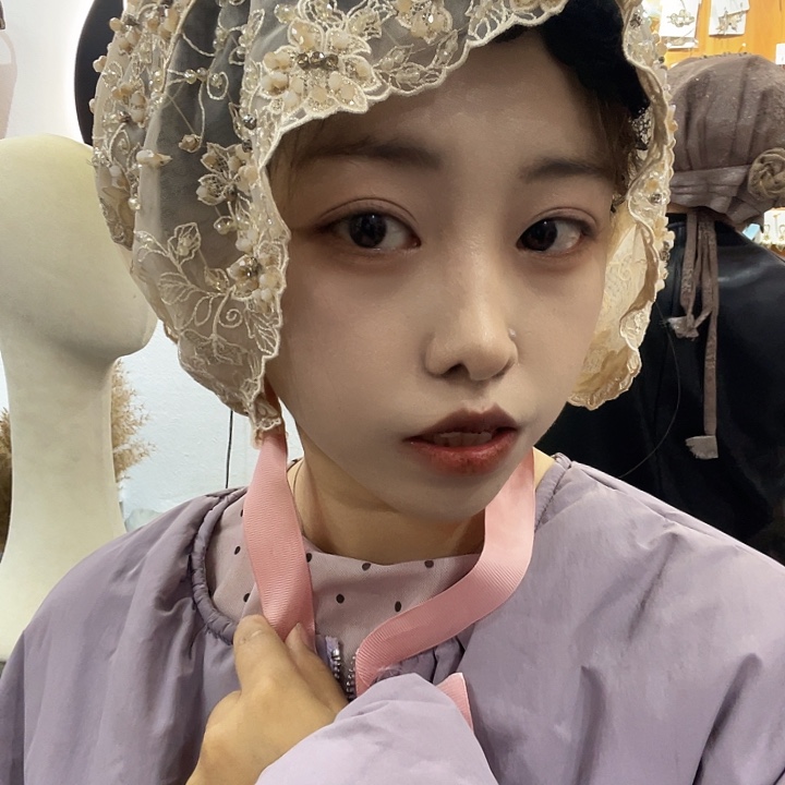 纯棉香槟色高端丝带款