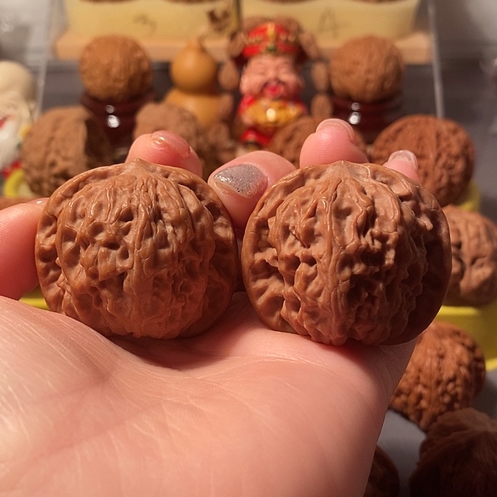 文玩核桃吊坠42野狼