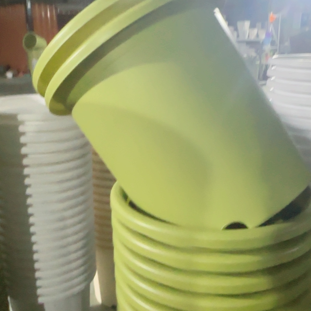 树脂四季盆8#无拖果绿微瑕3