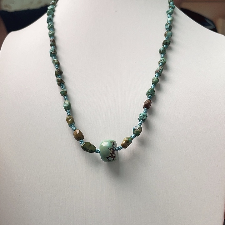 未镶嵌绿松石珠宝奇石