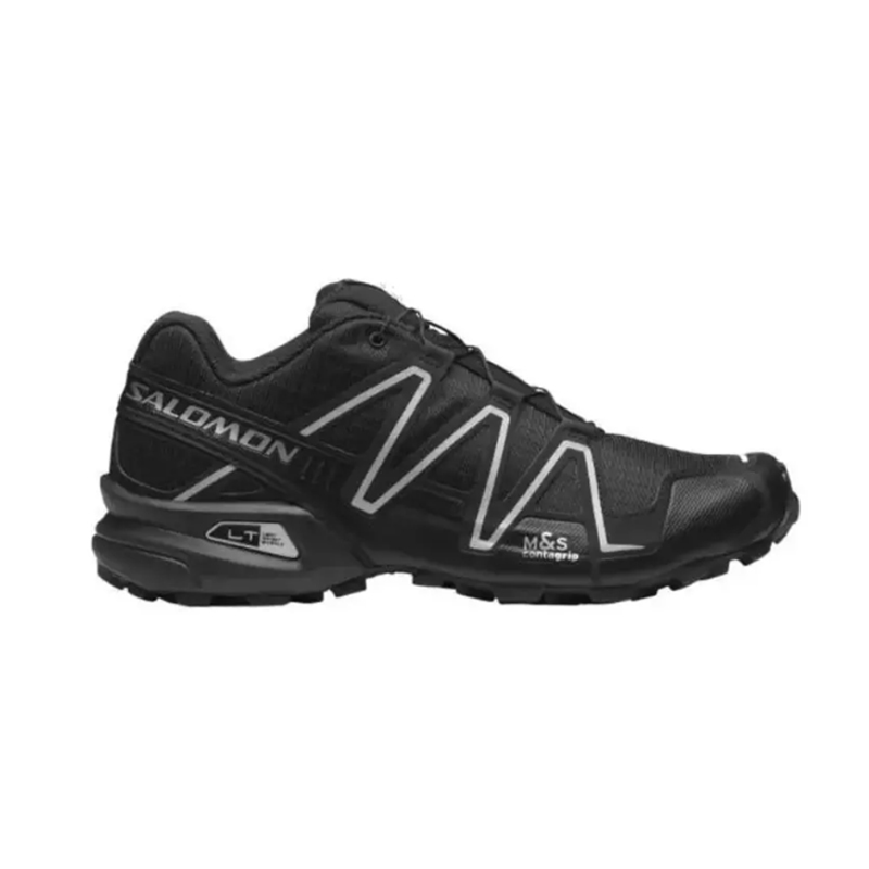  萨洛蒙/SALOMON SPEEDCROSS 3男女同款黑色跑鞋L47588000