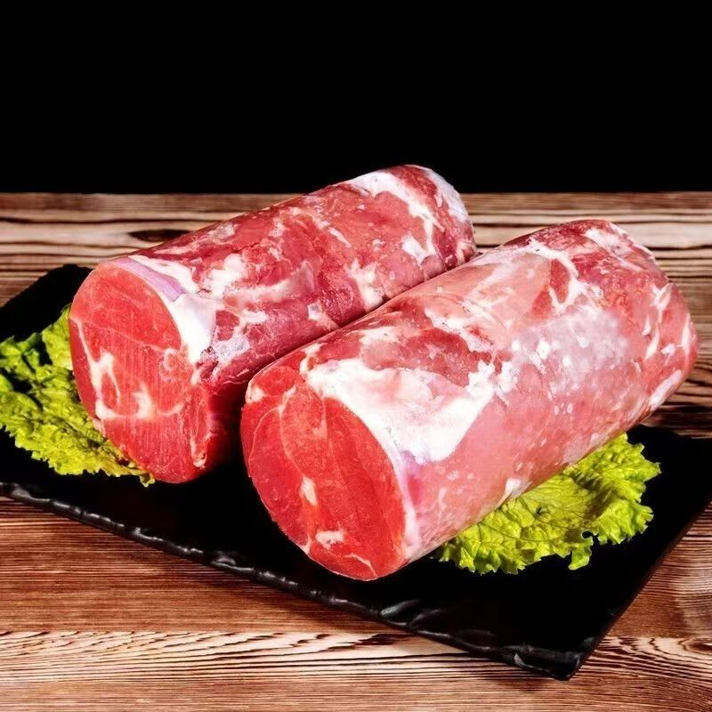 内蒙古锡林郭勒盟草原无尾油羊肉卷2.5kg