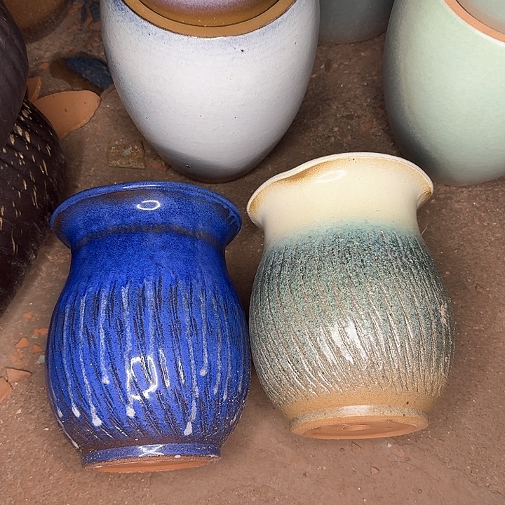 红陶微瑕花盆处理来啦