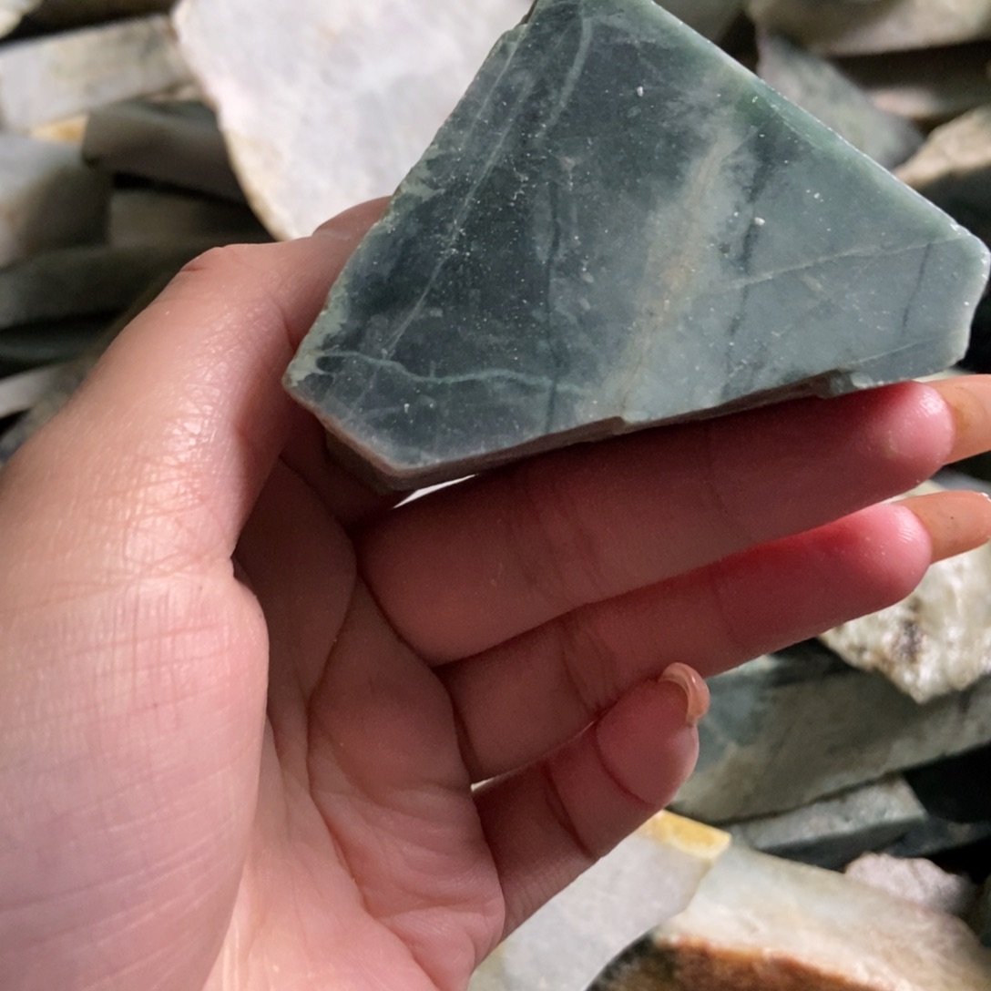 翡翠未镶嵌挂件天然翡翠