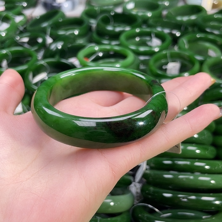 未镶嵌手镯和田玉（碧玉）核****茶