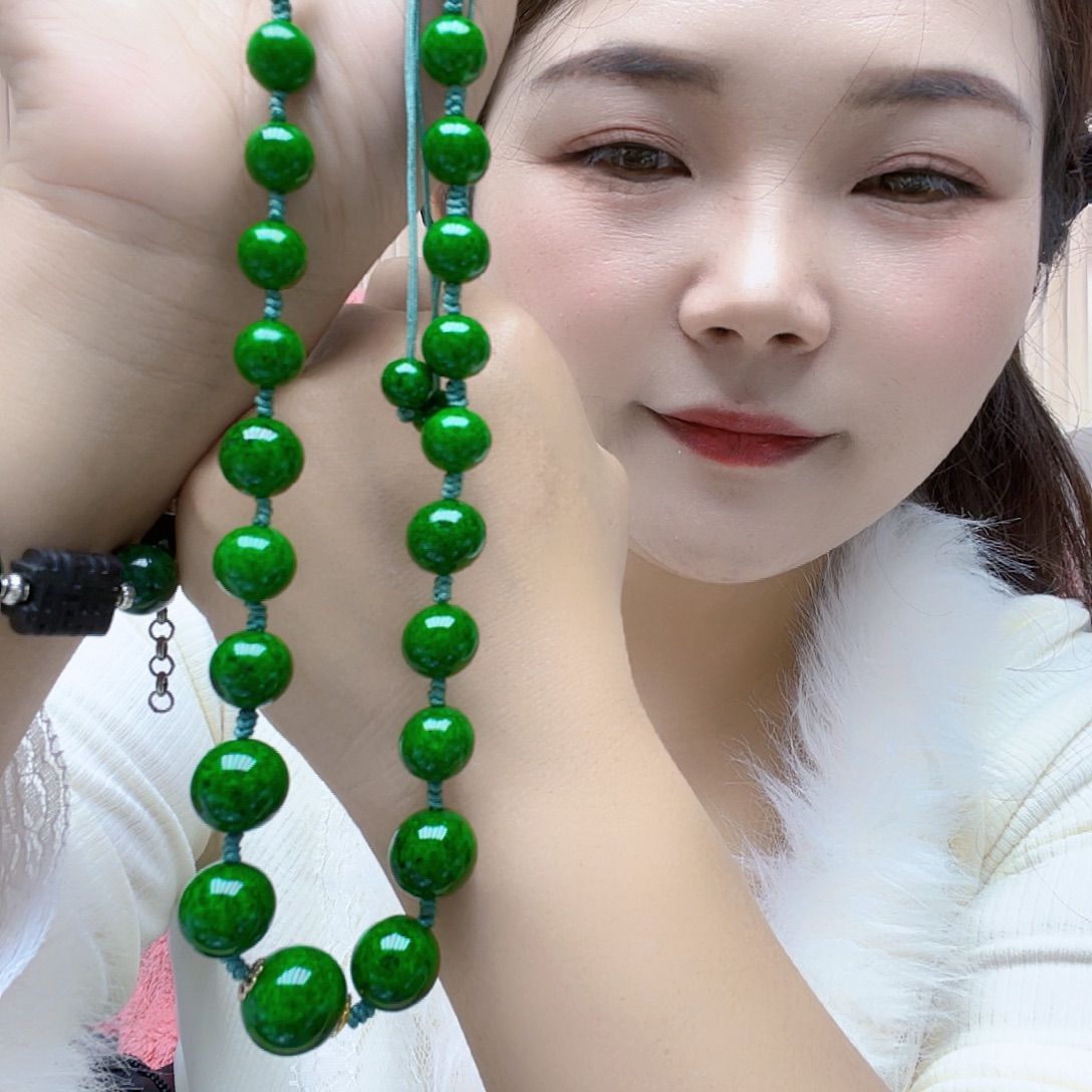 花岗石纯铜锡合金纯铜项链