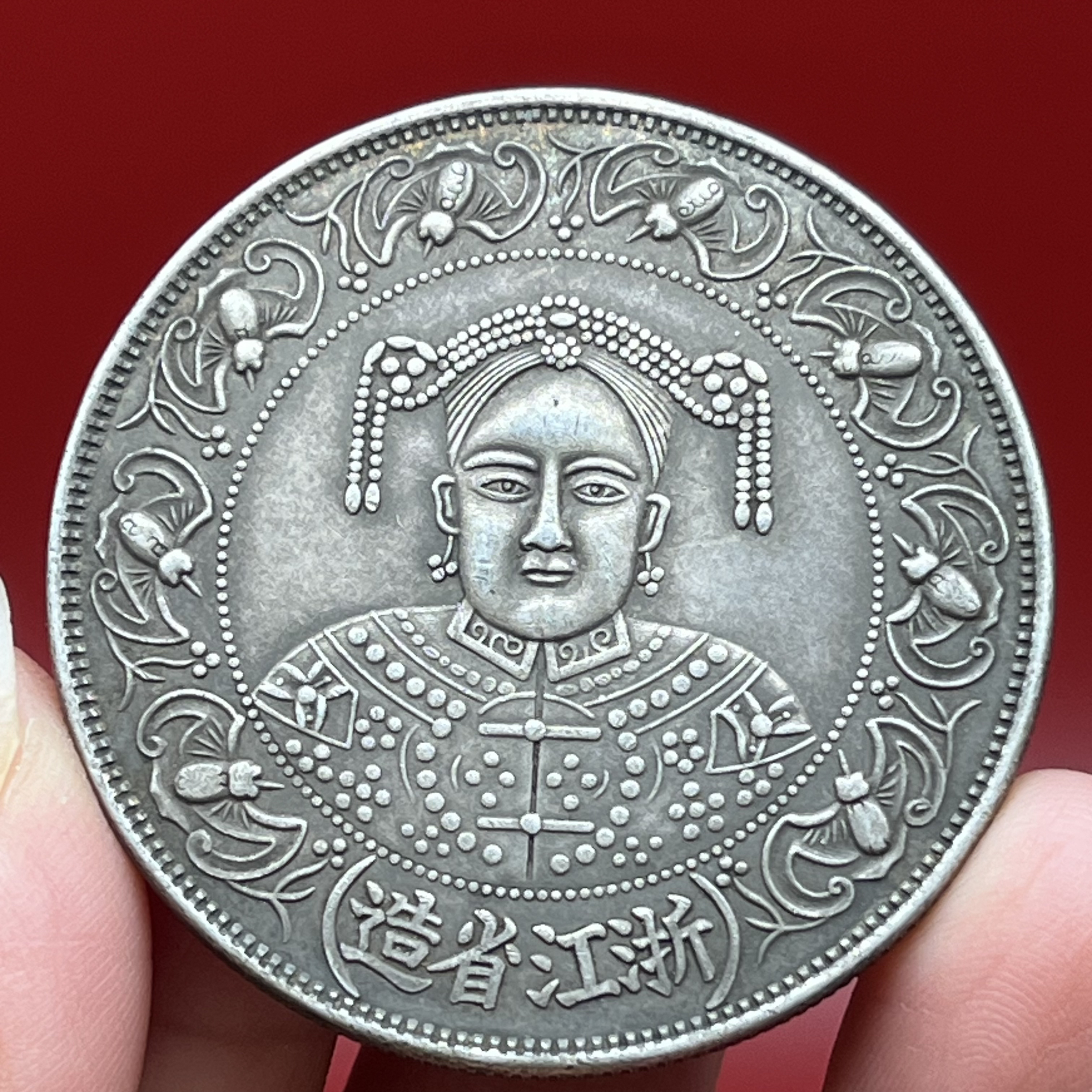 老味道云南进贡 慈禧太后 文创复古真银工艺品