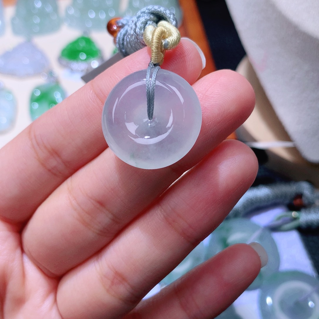 颈饰未镶嵌翡翠扣子21.8*7.3