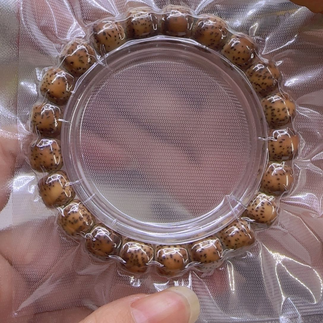 星月菩提手串57高端火烧云星月菩提1.1桶单圈