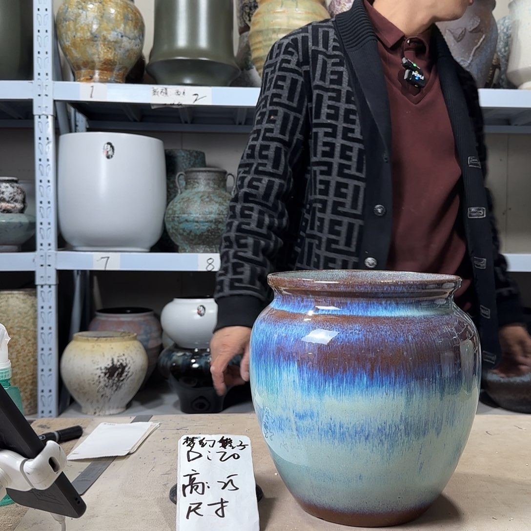 20@25 紫砂花盆尺寸