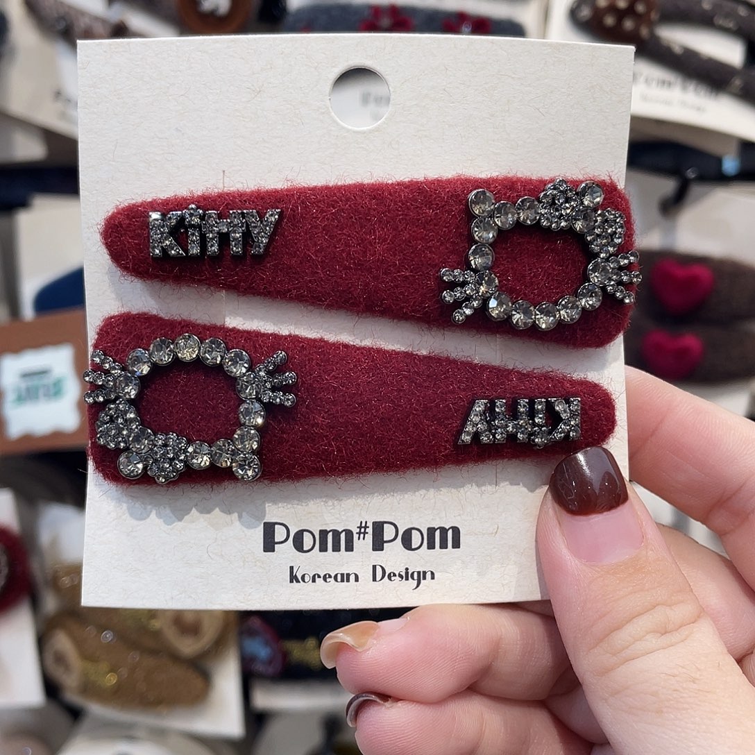 布艺非金属拜拜夹