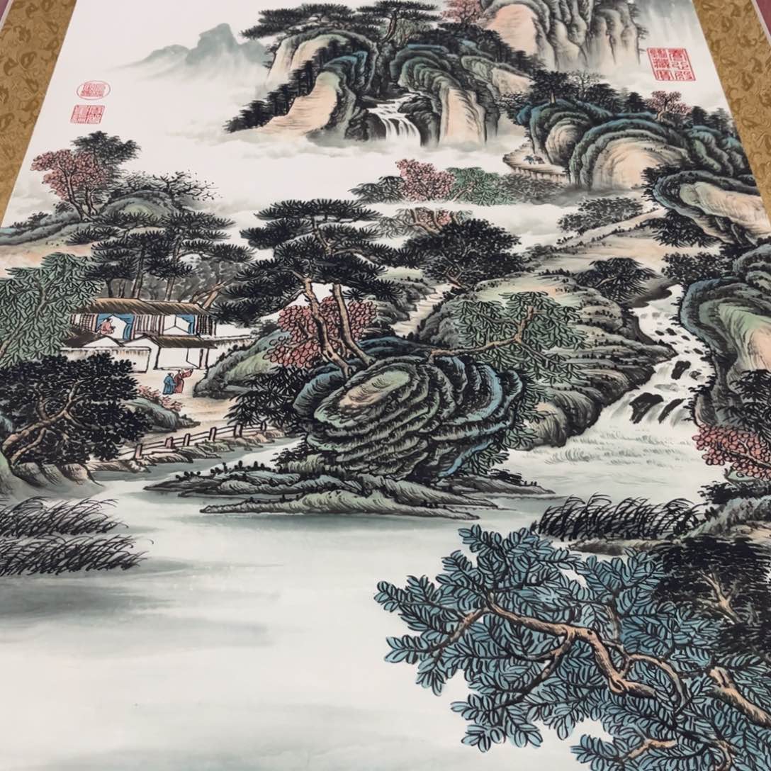 横款臻弘，字画，中堂