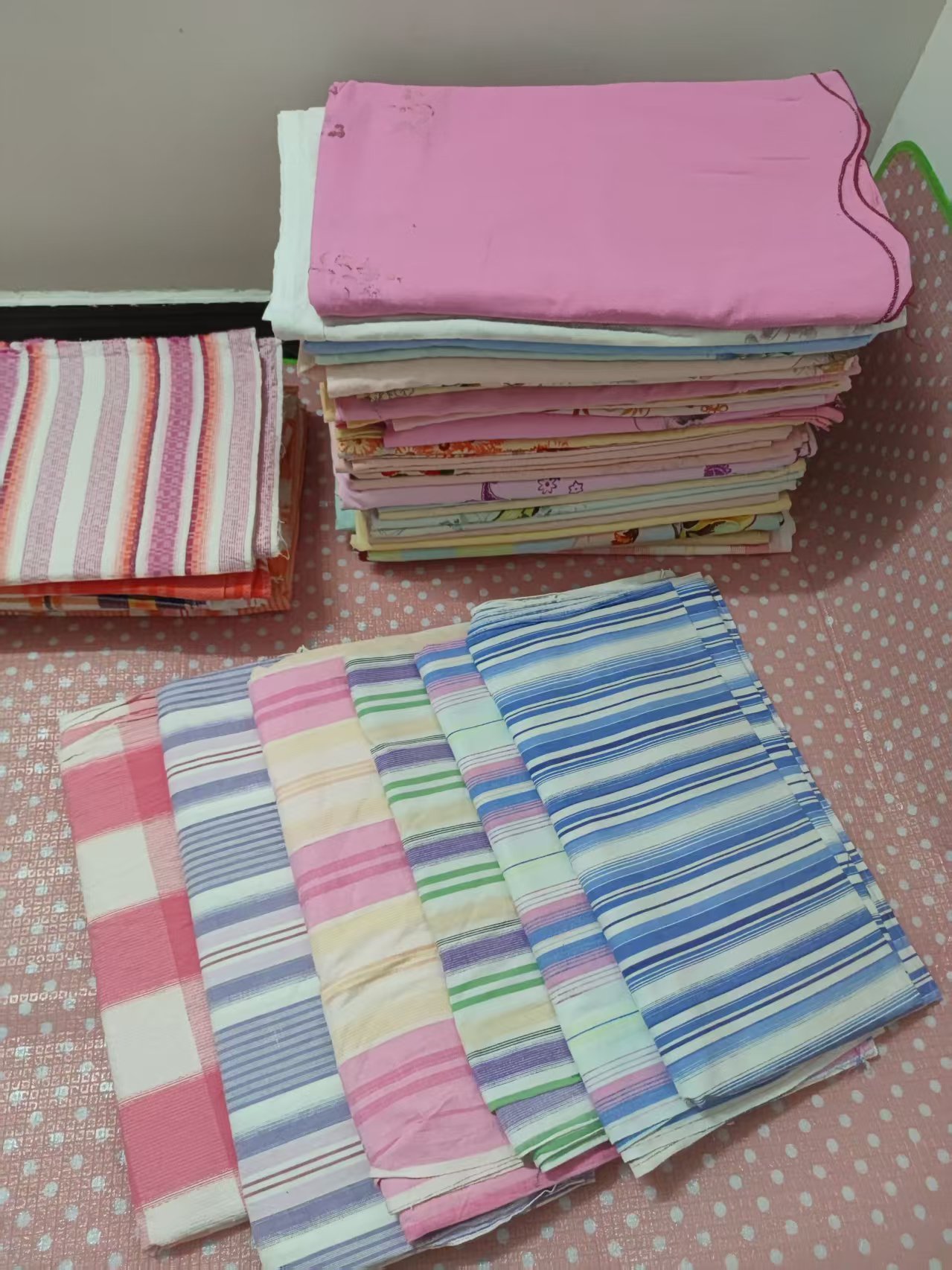 纯棉老床单被罩，闲置床上用品