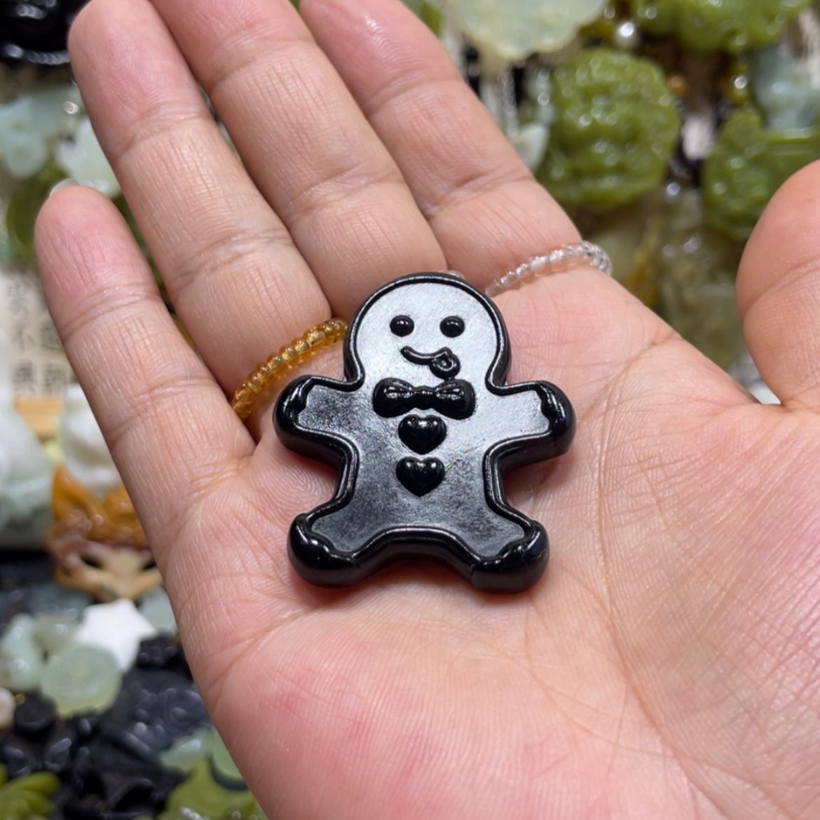 【闪购商品】岫玉颈饰未镶嵌61吊坠