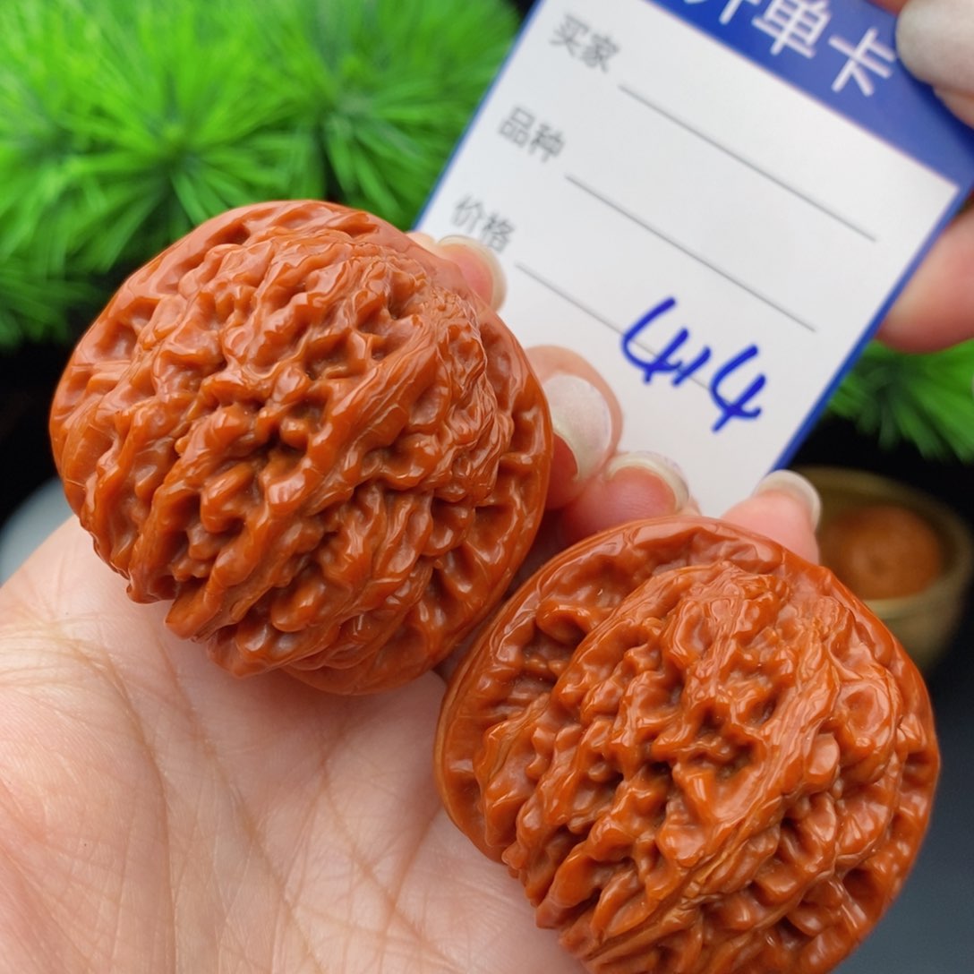 文玩核桃把件44四座楼414