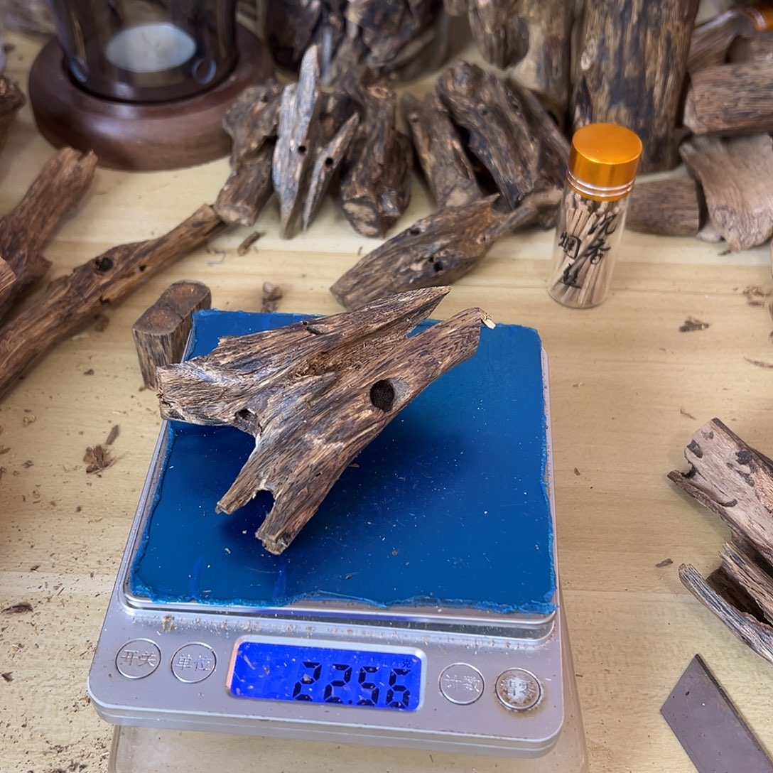 香料绿棋楠虫漏22克白棋