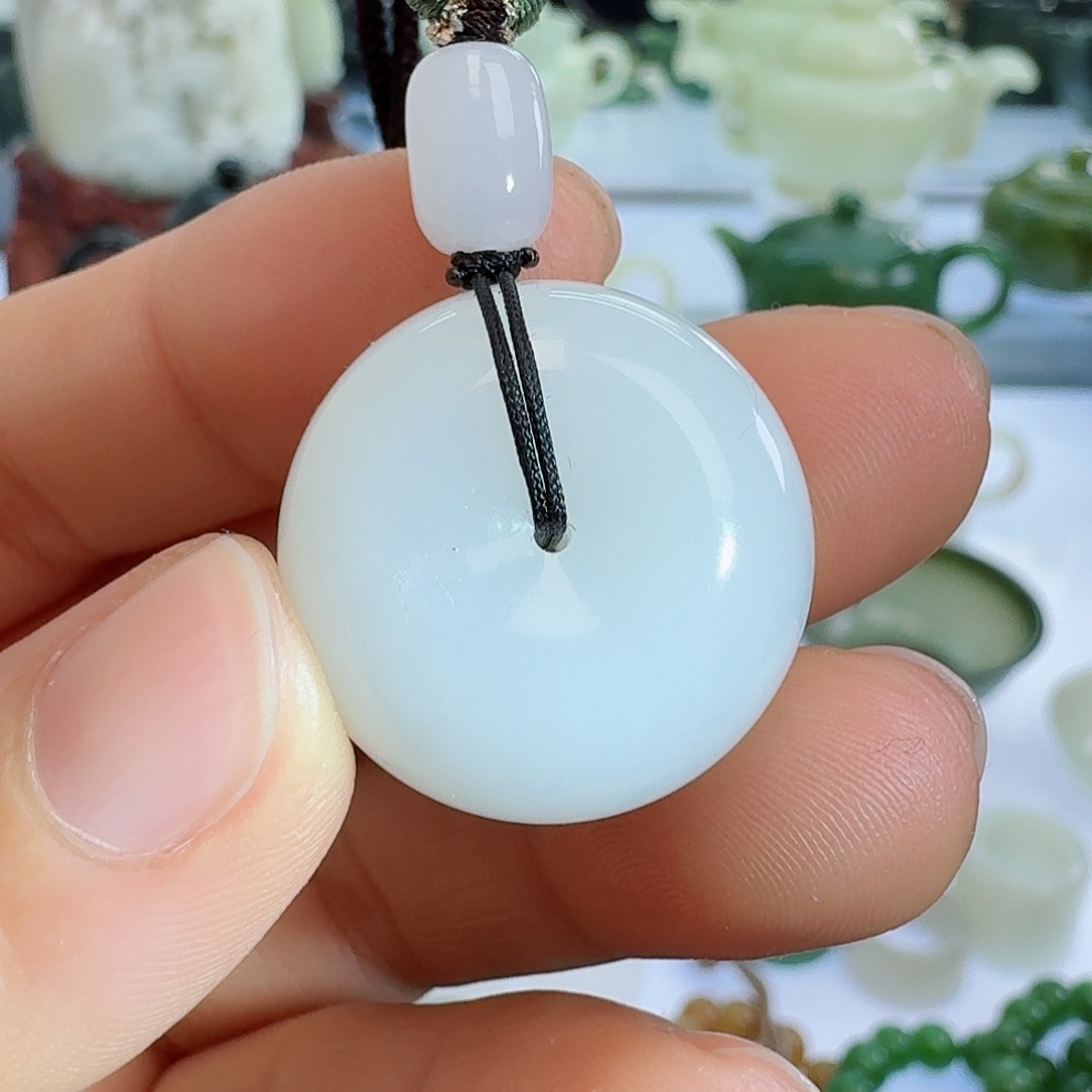 和田玉（白玉）挂件未镶嵌