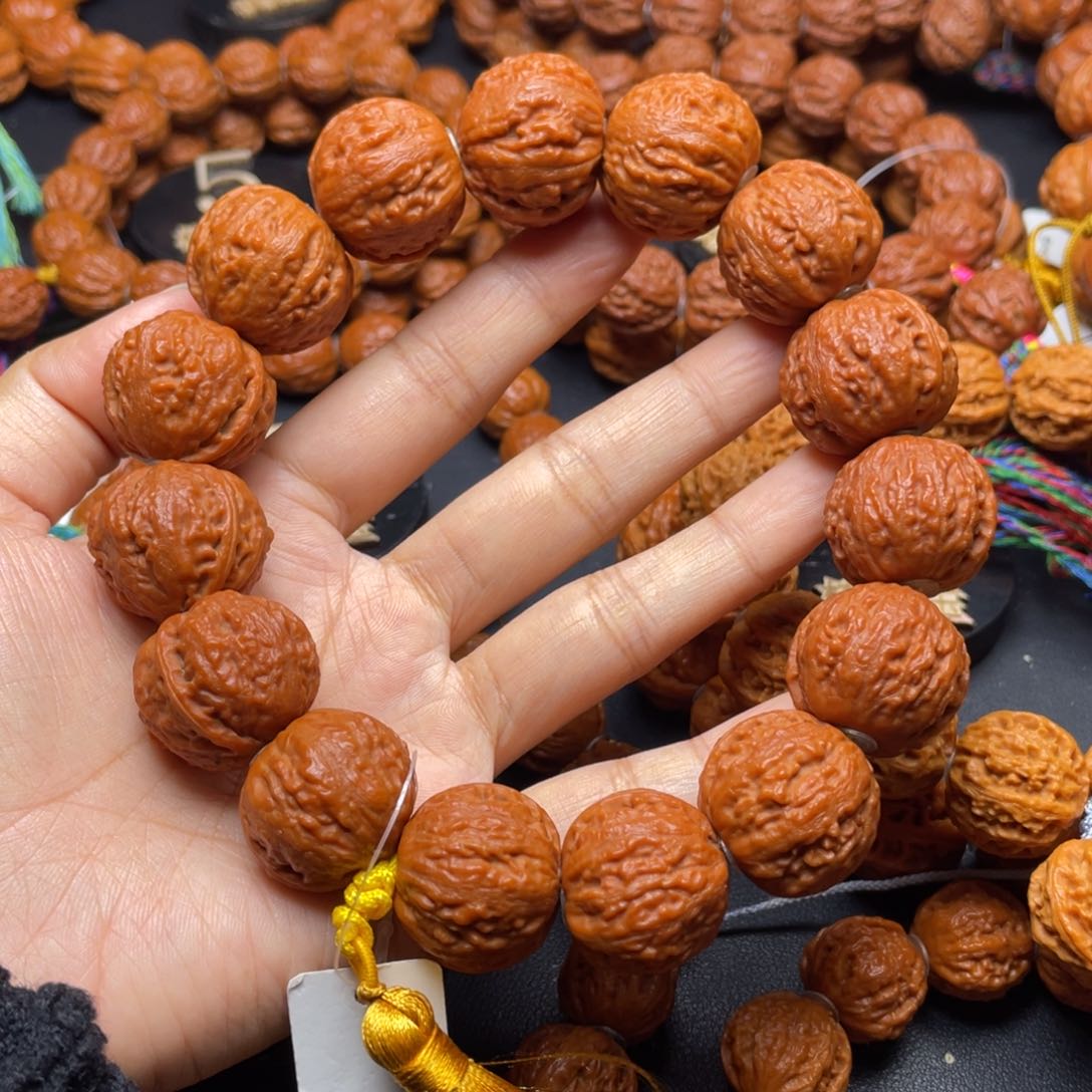文玩核桃手串磨盘111