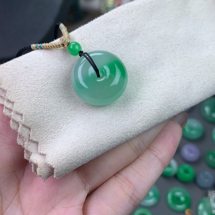 香***树平安扣吊坠项链挂坠