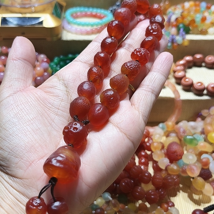 玛瑙/玉髓未镶嵌手链