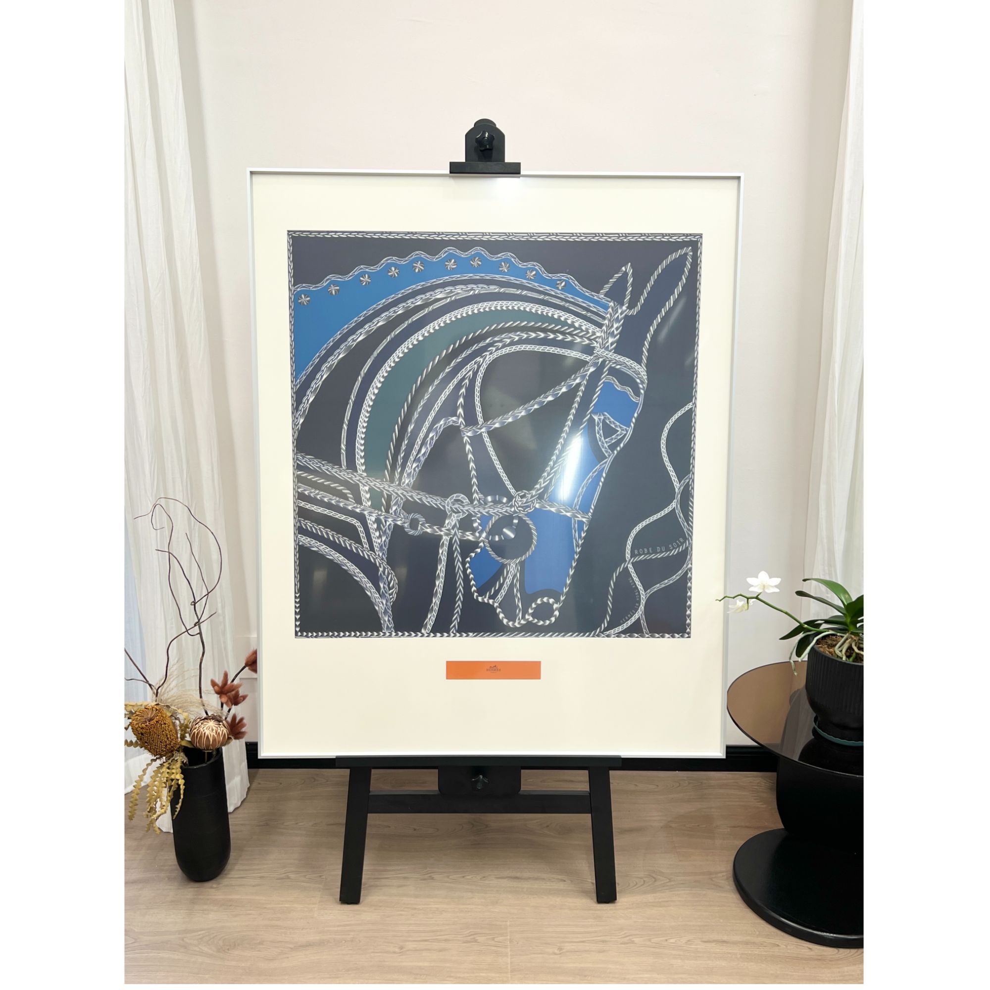 《晚礼服》高端丝巾画