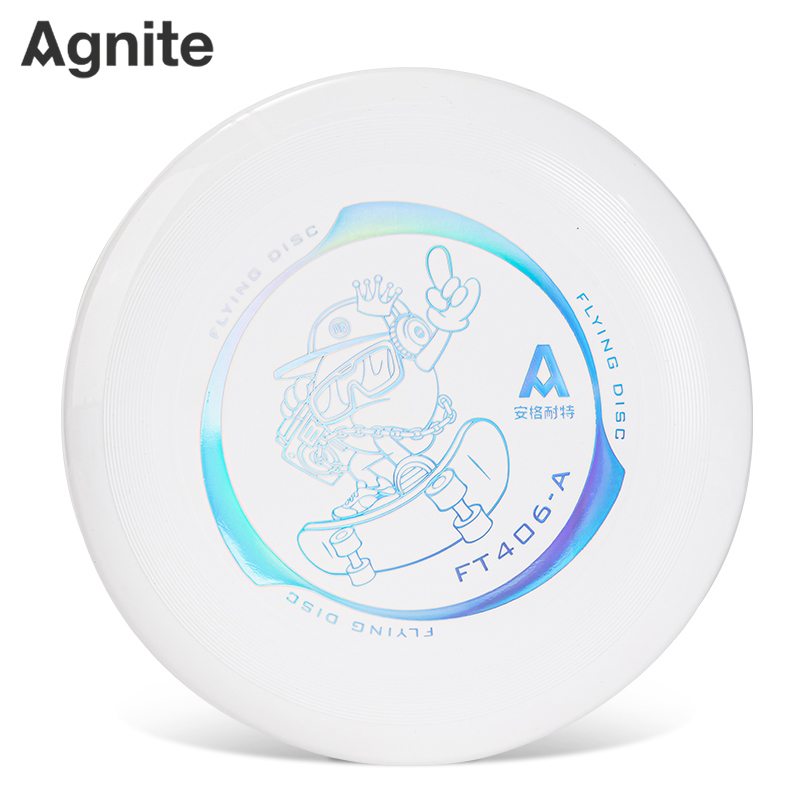 Agnite/安格耐特FT406-A_135g青少年团队飞盘(白)(个)